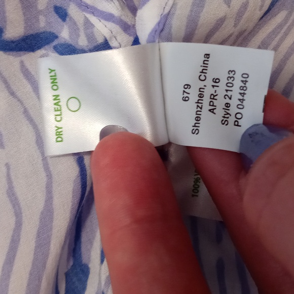 🌊HTF Lilly Pulitzer🌊 - Sydney Caftan Top - Picture 14 of 16